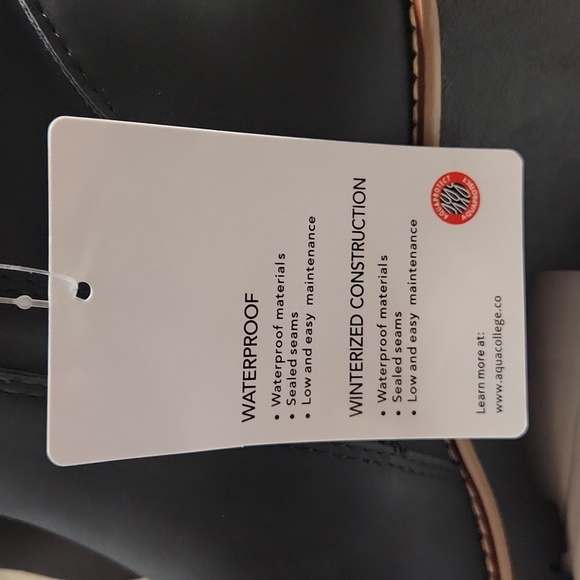 Aqua Collage Desiree Lug Waterproof Boots - Picture 5 of 6